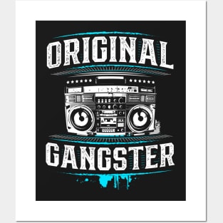 Original Gangster - OG - Ghetto Blaster - Boom Box - Hip Hop - Rap - HipHop Posters and Art